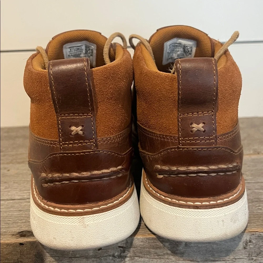 Sperry Men's Dark Brown Authentic Original PLUSHWAVE Lug Chukka
